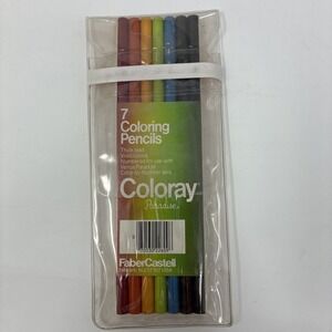 VTG Coloray Color Pencils New Sealed Set of 7 Faber Castell Venus Paradise